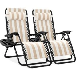 Best Choice Products Set Of 2 Zero Gravity Lounge Chair Recliners For Patio, Pool W/ Cup Holder Tray 39 Best Choice Products Set Of 2 Zero Gravity Lounge Chair Recliners For Patio, Pool W/ Cup Holder Tray -Best Choice Products GUEST 05b02c0f 8807 4b67 9928 30072f93cbae