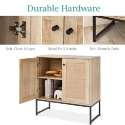 Best Choice Products 2-Door Rattan Storage Cabinet, Accent Furniture, Cupboard W/ Non-Scratch Foot Pads 13 Best Choice Products 2-Door Rattan Storage Cabinet, Accent Furniture, Cupboard W/ Non-Scratch Foot Pads -Best Choice Products GUEST 1897709d 4911 440c aa9a af8e5405b510