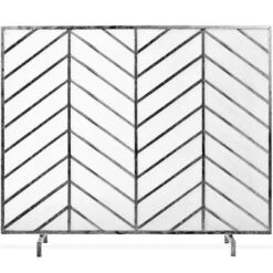 Best Choice Products 52x31in 3-Panel Iron Chevron Fireplace Screen, Spark Guard W/ Handles 17 Best Choice Products 52x31in 3-Panel Iron Chevron Fireplace Screen, Spark Guard W/ Handles -Best Choice Products GUEST 2a0102a8 c005 408a 84e1 199b50814e56