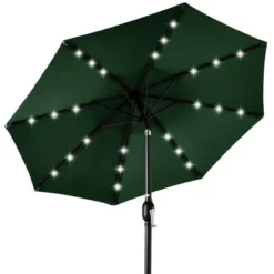 Best Choice Products 10ft Solar LED Lighted Patio Umbrella W/ Tilt Adjustment, UV-Resistant Fabric -Best Choice Products GUEST 2c7b64b7 d798 43df 98d0 64b72b8b1731