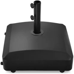 Best Choice Products Fillable Mobile Umbrella Base Heavy Duty Market Stand W/ 4 Wheels, 2 Locks, 123lb Capacity -Best Choice Products GUEST 38ef84cc 2155 416e b1e9 9b1fc4ab6054