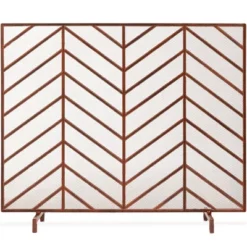 Best Choice Products 52x31in 3-Panel Iron Chevron Fireplace Screen, Spark Guard W/ Handles 18 Best Choice Products 52x31in 3-Panel Iron Chevron Fireplace Screen, Spark Guard W/ Handles -Best Choice Products GUEST 42a789ec b1d1 4f16 aadf 7d6a54786813