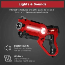 Best Choice Products Set Of 4 Infrared Laser Tag Blasters & Vest Set For Kids & Adults -Best Choice Products GUEST 4a43e8a4 055d 418d 953b bfe365700790