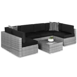 Best Choice Products 7-Piece Modular Outdoor Conversational Furniture Set, Wicker Sectional Sofas W/ Cover 20 Best Choice Products 7-Piece Modular Outdoor Conversational Furniture Set, Wicker Sectional Sofas W/ Cover -Best Choice Products GUEST 4abd42c3 ebb2 49c2 9e07 7583d1a98b38