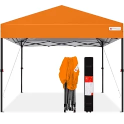Best Choice Products 10x10ft Easy Setup Pop Up Canopy Instant Portable Tent W/ 1-Button Push, Carry Case -Best Choice Products GUEST 4dfea91f cadc 4fad aaa7 098a18bc3689
