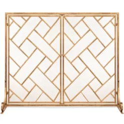 Best Choice Products 44x33in 2-Panel Handcrafted Wrought Iron Geometric Fireplace Screen W/ Magnetic Doors 15 Best Choice Products 44x33in 2-Panel Handcrafted Wrought Iron Geometric Fireplace Screen W/ Magnetic Doors -Best Choice Products GUEST 4ee7f081 c475 42df 9d42 dfab0fdf62f6