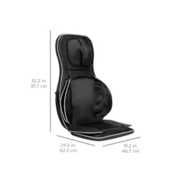Best Choice Products Air Compression Shiatsu Neck & Back Massager Seat Chair Pad Massage Cushion, 2D/3D Kneading W/ Heat -Best Choice Products GUEST 61e19a2c 6d13 4206 b4ca 19ed571677f6