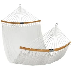 Best Choice Products 2-Person Woven Polyester Outdoor Caribbean Hammock W/ Curved Bamboo Spreader Bar -Best Choice Products GUEST 652e9fad 8756 4ada 9eec 650894aa10a6
