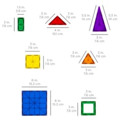 Best Choice Products 110-Piece Kids Magnetic Tiles Set Construction Building Blocks Educational STEM Toy With Case 11 Best Choice Products 110-Piece Kids Magnetic Tiles Set Construction Building Blocks Educational STEM Toy With Case -Best Choice Products GUEST 6907afad 8e35 4e99 b150 6df7c03a7e4d