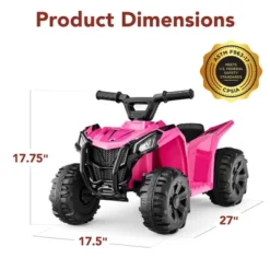 Best Choice Products 6V Kids Ride-On 4-Wheeler Quad ATV Car W/ 1.8mph Max Speed, Treaded Tires -Best Choice Products GUEST 72fcb4dc 4e88 460d 859b 94a83ebc86ea