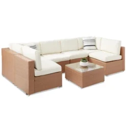 Best Choice Products 7-Piece Modular Outdoor Conversational Furniture Set, Wicker Sectional Sofas W/ Cover 25 Best Choice Products 7-Piece Modular Outdoor Conversational Furniture Set, Wicker Sectional Sofas W/ Cover -Best Choice Products GUEST 7361ce1d 8df4 4176 8ff0 241068902083