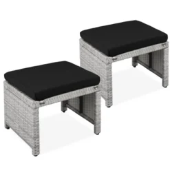 Best Choice Products Set Of 2 Multipurpose Patio Wicker Ottomans W/ Removable Cushions, Steel Frame 19 Best Choice Products Set Of 2 Multipurpose Patio Wicker Ottomans W/ Removable Cushions, Steel Frame -Best Choice Products GUEST 7acb84cf b233 4caa 9322 1b121c64e8d0
