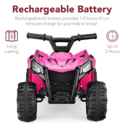 Best Choice Products 6V Kids Ride-On 4-Wheeler Quad ATV Car W/ 1.8mph Max Speed, Treaded Tires -Best Choice Products GUEST 7df74afa c1be 42f9 9896 5f77532e13a7