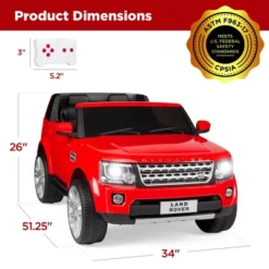 Best Choice Products 12V 3.7 MPH 2-Seater Licensed Land Rover Ride On Car Toy W/ Parent Remote Control -Best Choice Products GUEST 8508c68a 8233 4362 900b 4738f8e03197