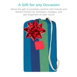 Best Choice Products 2-Person Brazilian-Style Cotton Double Hammock Bed W/ Portable Carrying Bag -Best Choice Products GUEST 8fea3163 0172 44f2 81a6 f232a5c5234a