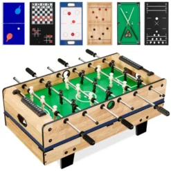 Best Choice Products 11-in-1 Kids Combo Game Set W/ Ping Pong, Foosball, Air Hockey, 5 Accessory Bags -Best Choice Products GUEST 90371e3e d595 4530 b8de d6fc356d4796