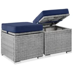 Best Choice Products Set Of 2 Wicker Ottomans, Multipurpose Furniture W/ Removable Cushions, Steel Frame 19 Best Choice Products Set Of 2 Wicker Ottomans, Multipurpose Furniture W/ Removable Cushions, Steel Frame -Best Choice Products GUEST 90cedb48 b1ba 4687 ad6b 1b4408b59260