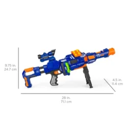 Best Choice Products Electric Customizable Soft Foam Ball Long-Distance Blaster Toy W/ Barrel Extension, 12 Balls, Bipod -Best Choice Products GUEST 970dfbbd 30b2 4fc0 b8e3 25c4ec83b9d0