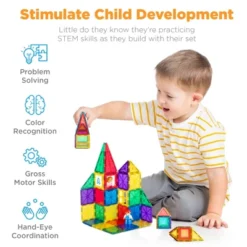Best Choice Products 265-Piece Kids Magnetic Tiles Set Construction Building Blocks Educational STEM Toy -Best Choice Products GUEST 9bd3b964 90d1 41f4 a135 a3249a45bf45