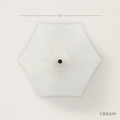 Best Choice Products 7.5ft Outdoor Solar Patio Umbrella For Deck, Pool W/ Tilt, Crank, LED Lights -Best Choice Products GUEST 9d0292cc 65be 4e1a 9232 0d3c261108c9