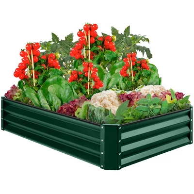 Best Choice Products 6x3x1ft Outdoor Metal Raised Garden Bed For Vegetables, Flowers, Herbs, Plants 10 Best Choice Products 6x3x1ft Outdoor Metal Raised Garden Bed For Vegetables, Flowers, Herbs, Plants - Image 10