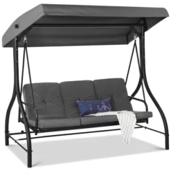 Best Choice Products 3-Seat Outdoor Converting Canopy Swing Glider Patio Hammock W/ Removable Cushions 21 Best Choice Products 3-Seat Outdoor Converting Canopy Swing Glider Patio Hammock W/ Removable Cushions -Best Choice Products GUEST a5fef988 6a9b 49a0 9bd6 1f86f29fde3d