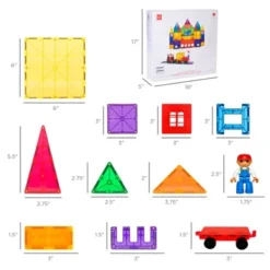 Best Choice Products 265-Piece Kids Magnetic Tiles Set Construction Building Blocks Educational STEM Toy -Best Choice Products GUEST aba97e53 876f 40dc b3c4 9802661ad6f4