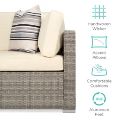 Best Choice Products 7-Piece Modular Outdoor Conversational Furniture Set, Wicker Sectional Sofas W/ Cover 16 Best Choice Products 7-Piece Modular Outdoor Conversational Furniture Set, Wicker Sectional Sofas W/ Cover -Best Choice Products GUEST b4dbe300 ddb5 404f a8f9 63af0bd6988b