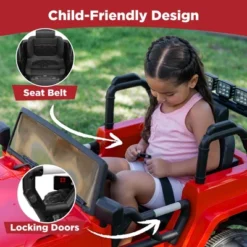 Best Choice Products 12V Kids Ride On Truck Car W/ Remote Control, Spring Suspension, Bluetooth, LED Lights -Best Choice Products GUEST bf682ef7 8f1e 4d6d 9acf 770820ae15da