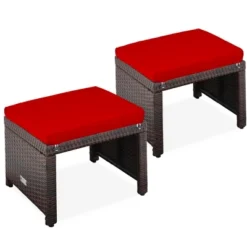 Best Choice Products Set Of 2 Multipurpose Patio Wicker Ottomans W/ Removable Cushions, Steel Frame 22 Best Choice Products Set Of 2 Multipurpose Patio Wicker Ottomans W/ Removable Cushions, Steel Frame -Best Choice Products GUEST c3d59ab8 abb4 410f 8052 3002b84aba5e