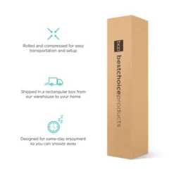 Best Choice Products 10in Dual Layered Memory Foam Mattress W/ CertiPUR-US Certified Foam -Best Choice Products GUEST cec00b61 a681 4fc5 b5fd 14082efad0ae