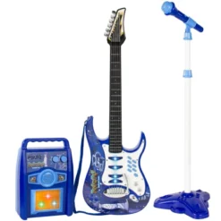 Best Choice Products Kids Electric Musical Guitar Toy Play Set W/ 6 Demo Songs, Whammy Bar, Microphone, Amp, AUX -Best Choice Products GUEST d4e2ad53 08d7 49b3 826e b02452c3ca90