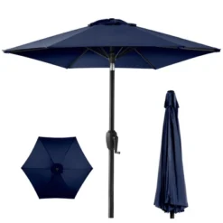Best Choice Products 7.5ft Heavy-Duty Outdoor Market Patio Umbrella W/ Push Button Tilt, Easy Crank Lift -Best Choice Products GUEST d6ee5e54 7a2c 48c7 abcc c64815a54e66