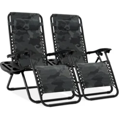 Best Choice Products Set Of 2 Zero Gravity Lounge Chair Recliners For Patio, Pool W/ Cup Holder Tray 29 Best Choice Products Set Of 2 Zero Gravity Lounge Chair Recliners For Patio, Pool W/ Cup Holder Tray -Best Choice Products GUEST e1d9a2b1 6608 4c11 b5ff cbdedb5ee618