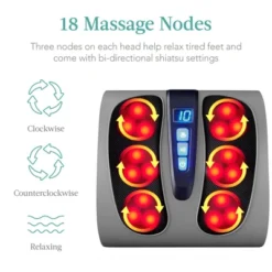 Best Choice Products Shiatsu Foot Massager, Electric Massage Platform W/ 6 Rollers, Heat Function -Best Choice Products GUEST e2708ce3 a1ba 4959 93ab 253d2d78daed