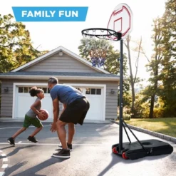 Best Choice Products Kids Height-Adjustable Basketball Hoop, Portable Backboard System W/ 2 Wheels -Best Choice Products GUEST e458d916 0ffe 49e5 9043 6a824081b686