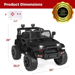 Best Choice Products 12V Kids Ride On Truck Car W/ Parent Remote Control, Spring Suspension, LED Lights -Best Choice Products GUEST e8bd56b7 9270 4724 9e0f 6e593841a4bc