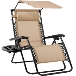 Best Choice Products Folding Zero Gravity Recliner Patio Lounge Chair W/ Canopy Shade, Headrest, Tray 26 Best Choice Products Folding Zero Gravity Recliner Patio Lounge Chair W/ Canopy Shade, Headrest, Tray -Best Choice Products GUEST f85b3b71 f8e3 493a b55e 3b971a11908a